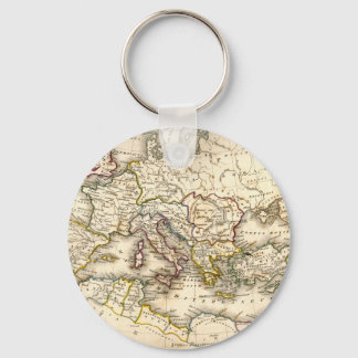 Chaveiro Mapa dos Antigos Romanos