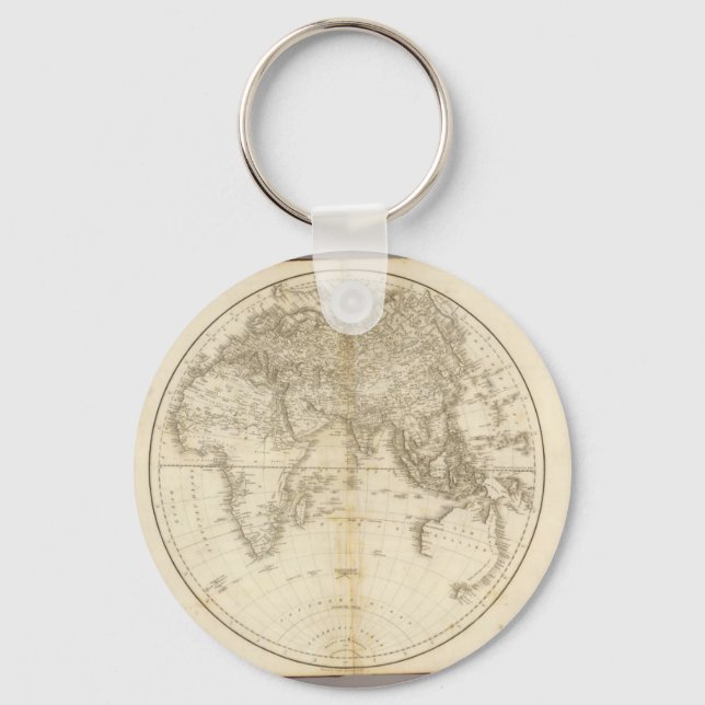 Chaveiro Mapa mais antigo do mundo (Frente)