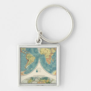 Chaveiro Mapa Mundial do Atlas 2