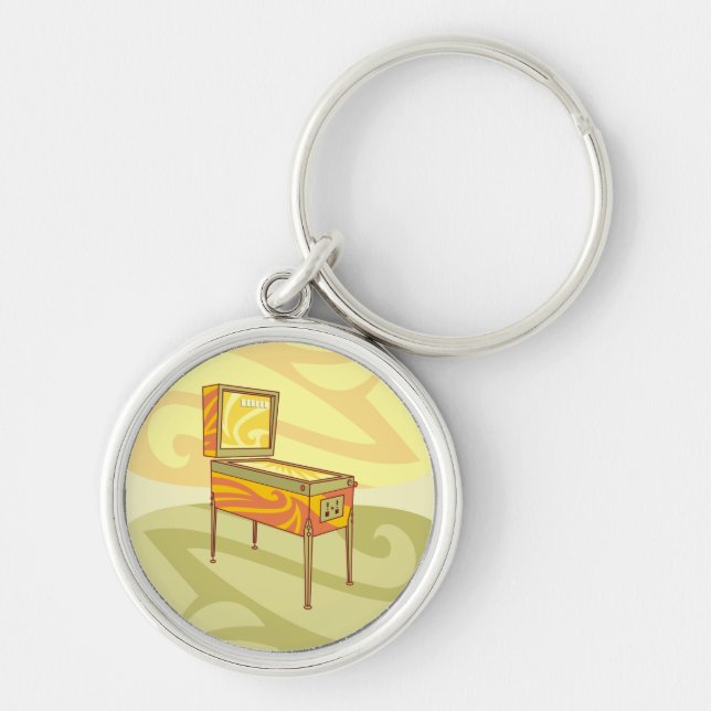 Chaveiro Máquina de pinball (Frente)