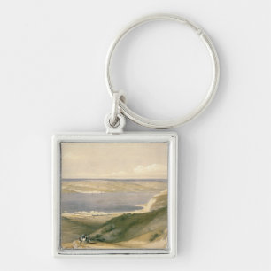 Chaveiro Mar de Galilee ou de Genezareth, olhando para a