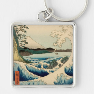 Chaveiro Mar Japonês de Satta Hiroshige Art