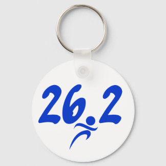 Chaveiro Maratona azul 26,2