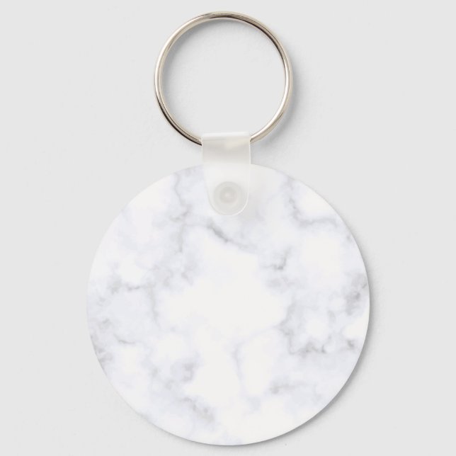 Chaveiro Marble Branco (Frente)