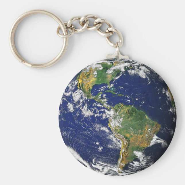 Chaveiro Marble_Make Azul Todo Dia Dia da Terra (Frente)