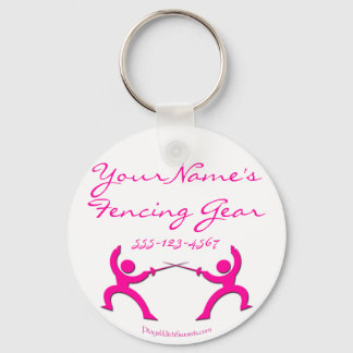 Chaveiro Marca Personalizável de Vencimento - rosa