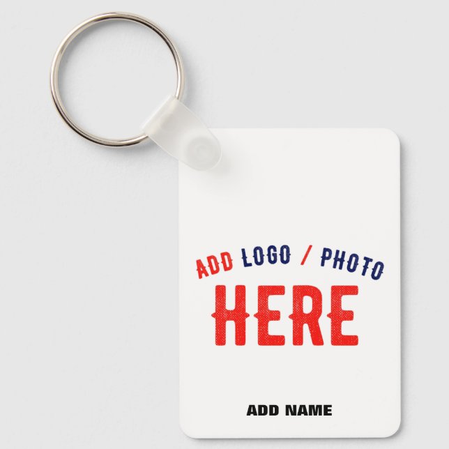 CHAVEIRO MARCA VERIFICADA BRANCA PERSONALIZÁVEL MODERNA (Frente)