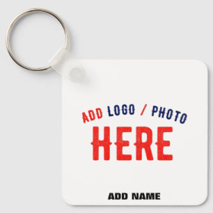 CHAVEIRO MARCA VERIFICADA BRANCA PERSONALIZÁVEL MODERNA