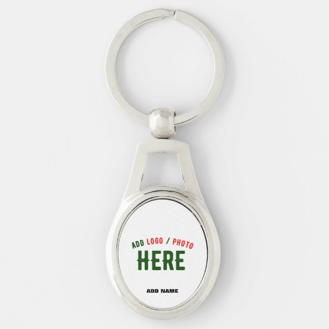 CHAVEIRO MARCA VERIFICADA BRANCA PERSONALIZÁVEL MODERNA (Frente)