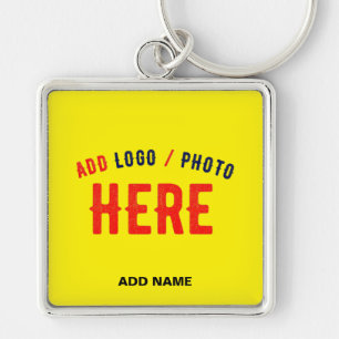 CHAVEIRO MARCA VERIFICADA MODERNA AMARELO DE BRILHO PERSONA