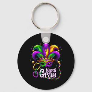 Chaveiro Mardi Gras Shirts Para Mulheres Crianças Miçangas