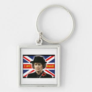 Chaveiro Margaret Thatcher I Love Maggie
