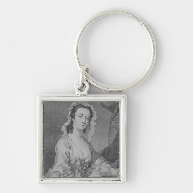 Chaveiro Margaret Woffington, gravado pelo júnior de John (Frente)