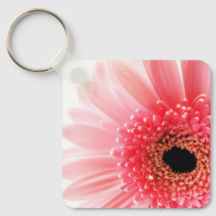 Chaveiro Margarida Gerbera Rosa