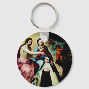 Chaveiro Maria Madalena de Pazzi por Pedro de Moya