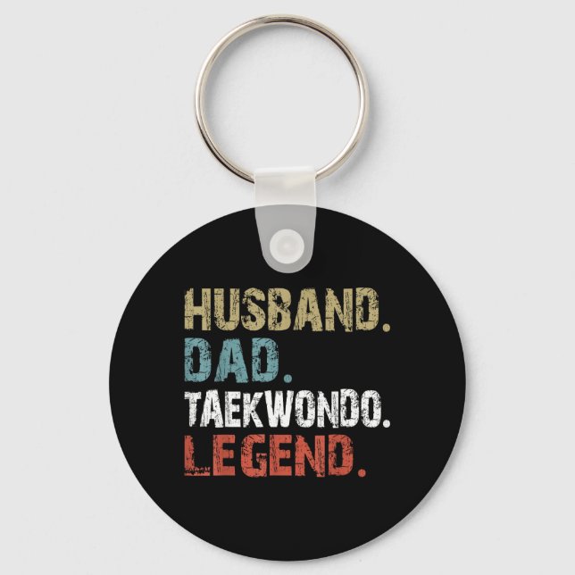 Chaveiro Marido Pai Lenda do Taekwondo (Frente)