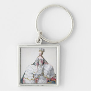 Chaveiro Marie Antoinette (1752-93) 'de DES Estam de