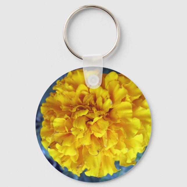 Chaveiro Marigold Amarelo (Frente)