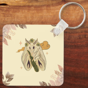 Chaveiro Mariposa Mística, Magia Botânica Suave
