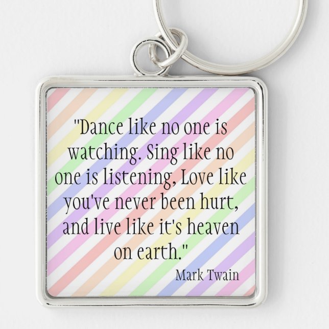 Chaveiro Mark Twain (Frente)