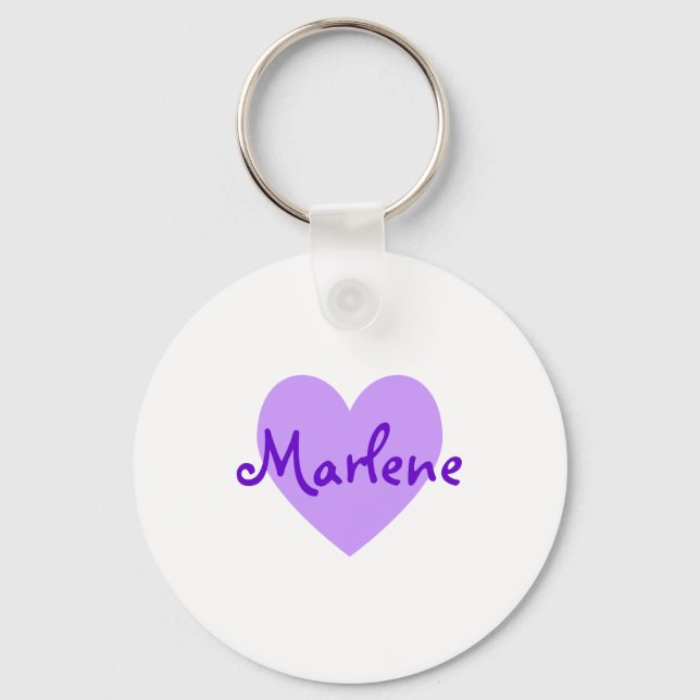Chaveiro Marlene em Roxo (Frente)