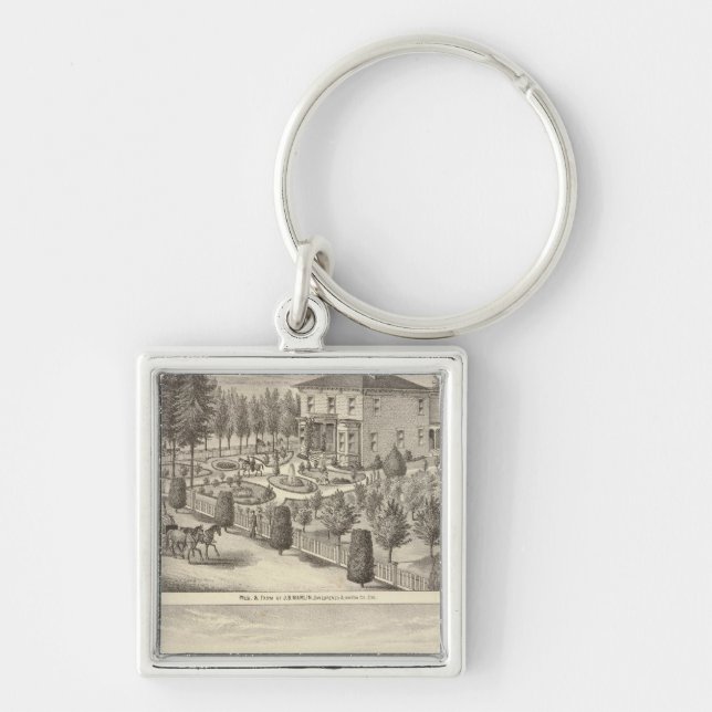 Chaveiro Marlin, residências finiganas, fazendas (Frente)