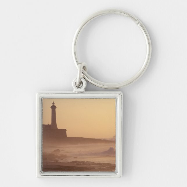 Chaveiro Marrocos, Rabat, Farol ao pôr do sol com (Frente)