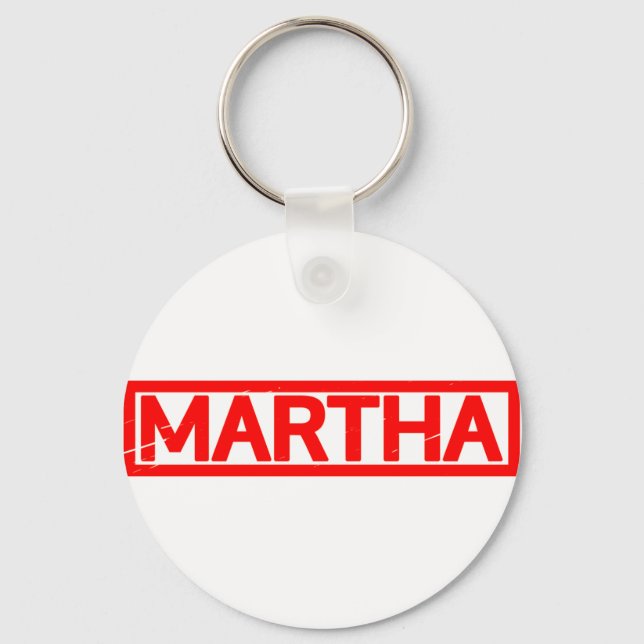 Chaveiro Martha Stamp (Frente)