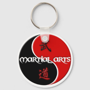 Chaveiro Martial Arts Yin Yang Key Chain