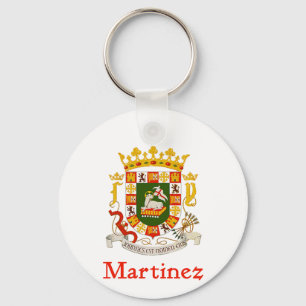 Chaveiro Martinez Shield de Porto Rico