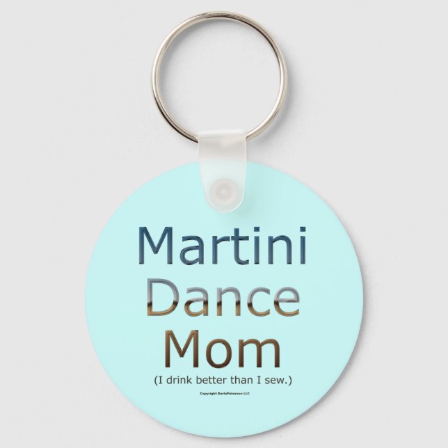Chaveiro Martini Dance Mãe Key Chain (Frente)
