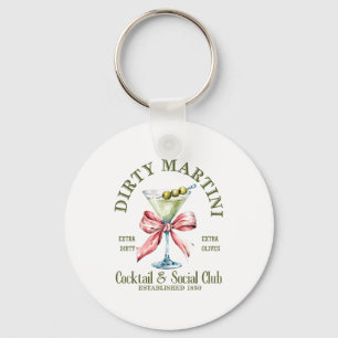 Chaveiro Martini de Solteira Suja Martini de Cauda Clube de