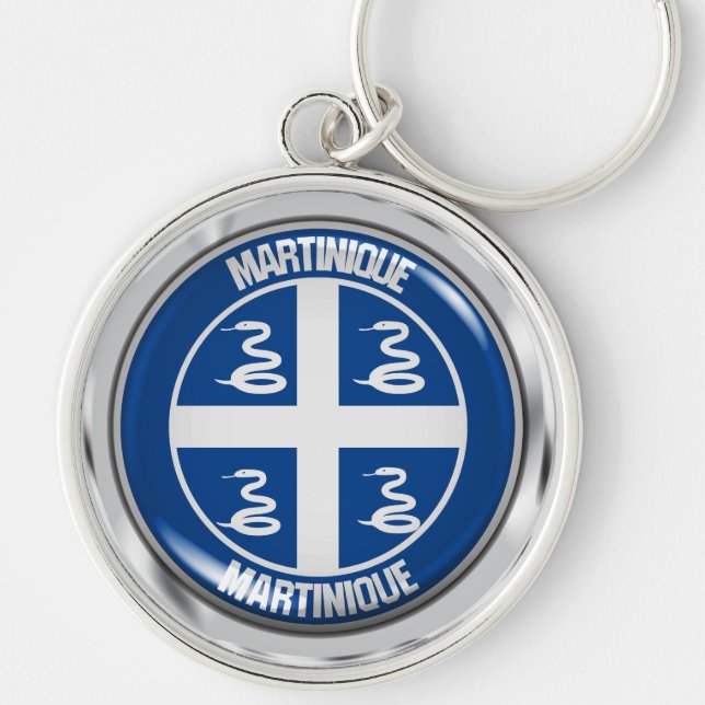 Chaveiro Martinique Round Emblem (Frente)