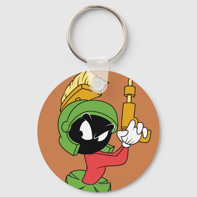 Chaveiro MARVIN MARTIAN™ Pronto Com Laser (Frente)