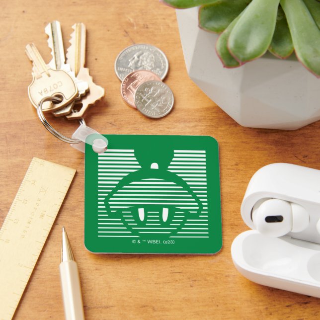 Chaveiro MARVIN O Ícone Striped MARTIAN™ (Mesa)