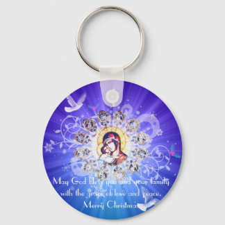 Chaveiro Mary e Jesus