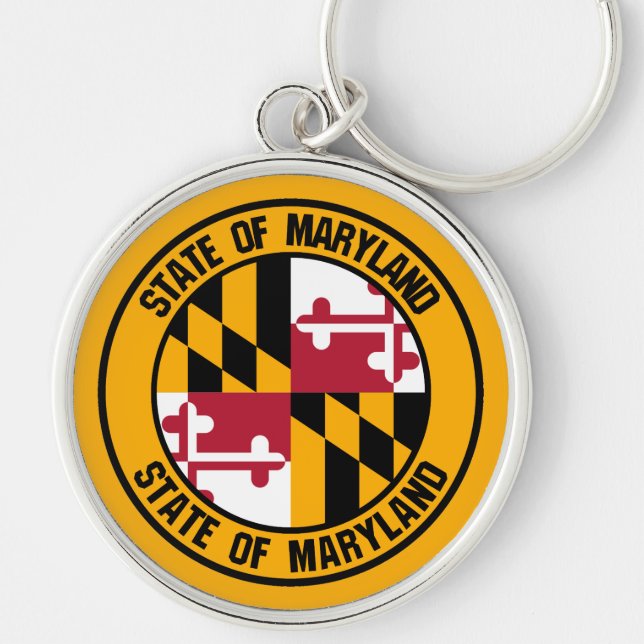 Chaveiro Maryland Round Emblem (Frente)