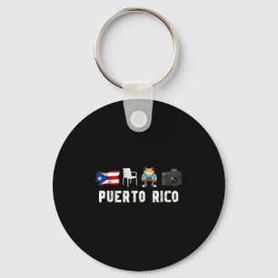 Chaveiro Más Fotos Porto Rico Bandeira Riquenha Funny Sapo