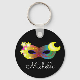 Chaveiro Máscara de mascarada personalizada