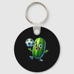 Chaveiro Máscara de pickle de futebol humor de desenho anim