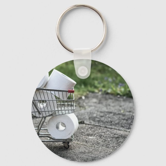 Chaveiro Máscara de proteção contra vírus Corona (Frente)