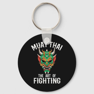 Chaveiro Máscara Muay Thai Oni - Gi de Boxe Tailandesa e Ki
