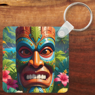 Chaveiro Máscara Tiki