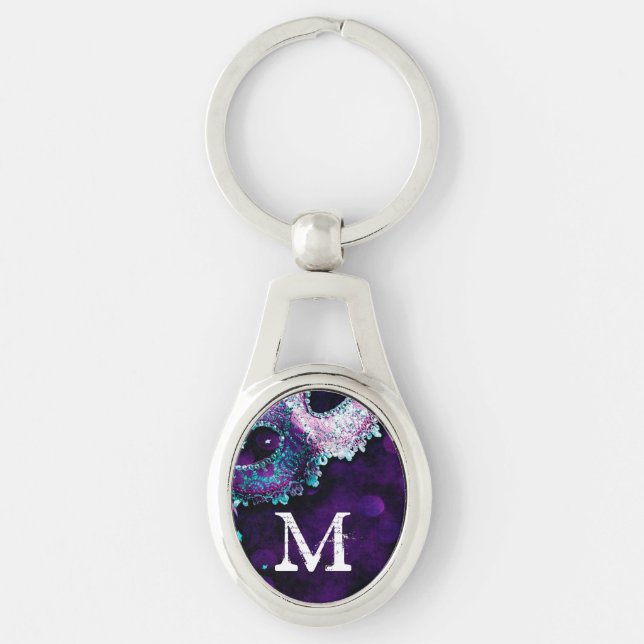 Chaveiro Mascarada Mask Costume Halloween Mardi Key Chain (Frente)