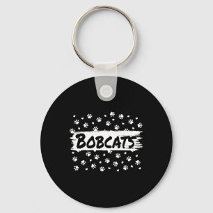 Chaveiro Mascote Bobcats Espírito Escolar Homens Mulheres L