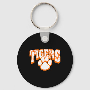 Chaveiro Mascote Espírito Escolar Tigers de Volta à Escola