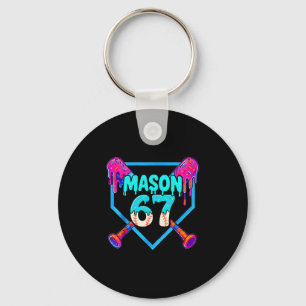 Chaveiro Mason 67 Design de Meme de Venda de Gota de Sorvet