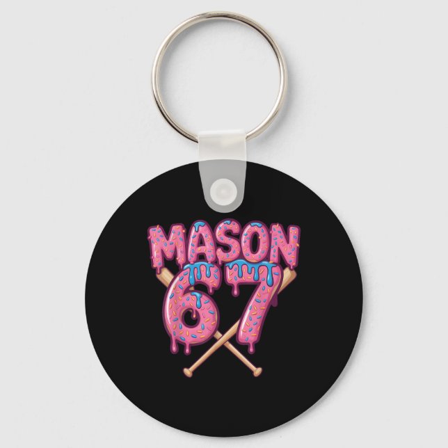 Chaveiro Mason 67 Piada de Sorvete Drip Bysebyll Meme  (Frente)