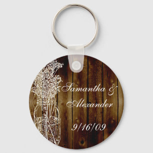 Chaveiro Mason Jar Stamp on Dark Wood Plank