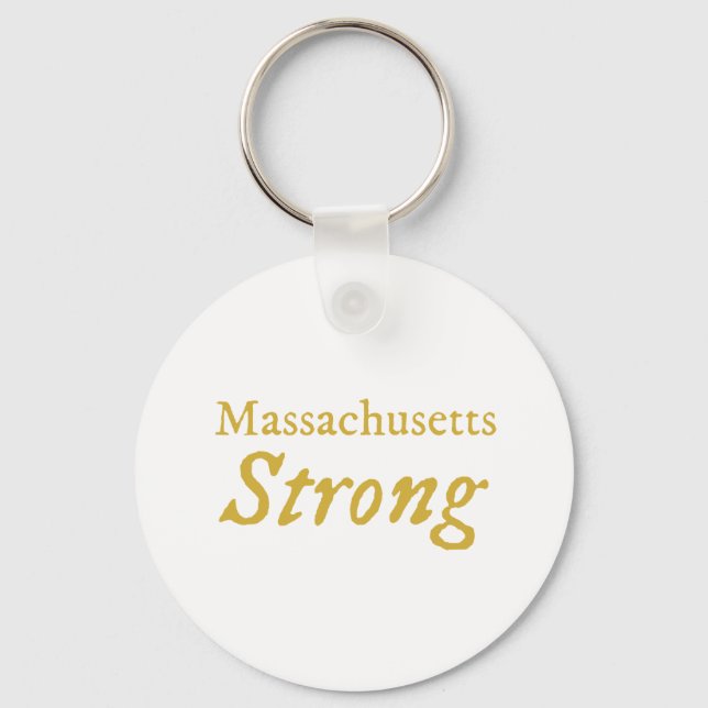 Chaveiro Massachusetts Strong (Frente)